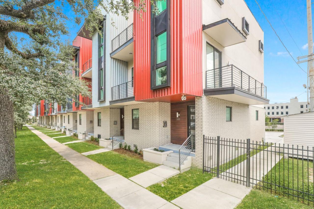 Modern 4Br Townhouse In Bienville Villas New Orleans Buitenkant foto